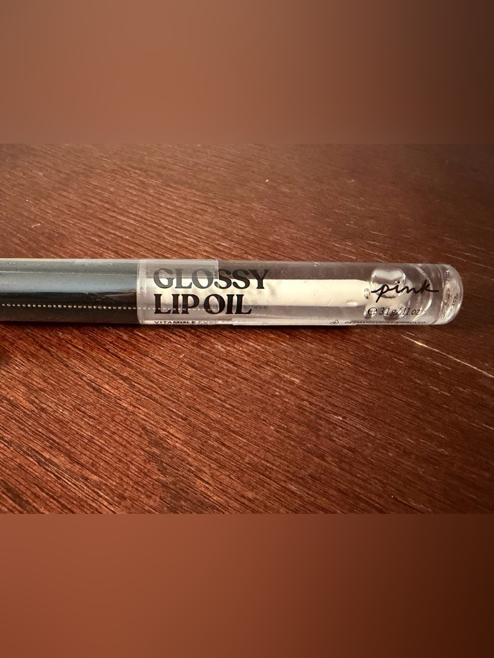 PINK Victoria's Secret Glossy Lip Oil — Clear Shine
